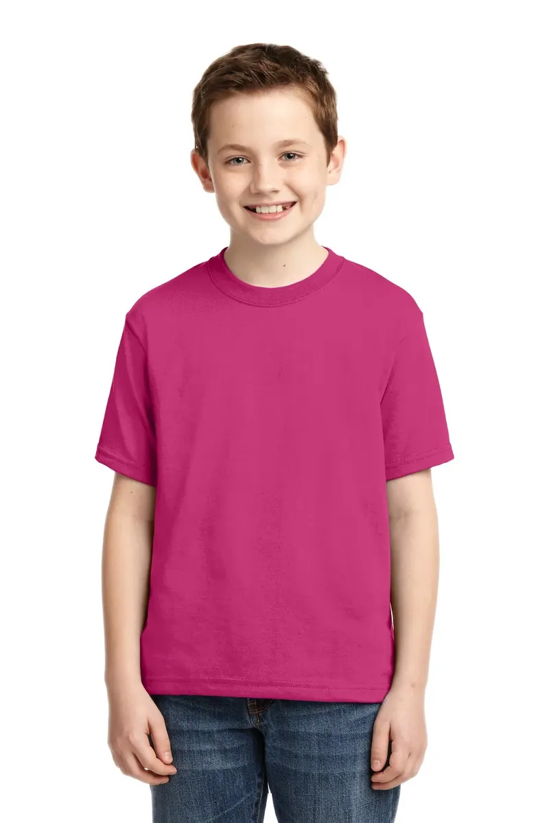 Jerzees® - Youth Dri-Power® 50/50 Cotton/Poly T-Shirt.  29B - additional view 15