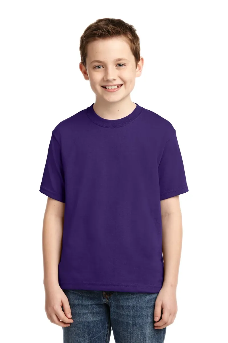 Jerzees® - Youth Dri-Power® 50/50 Cotton/Poly T-Shirt.  29B - additional view 5