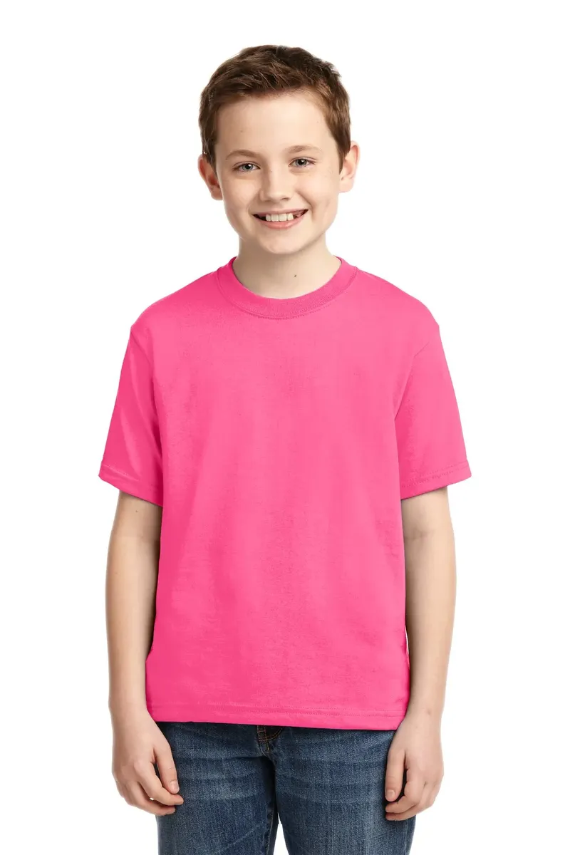 Jerzees® - Youth Dri-Power® 50/50 Cotton/Poly T-Shirt.  29B - additional view 9