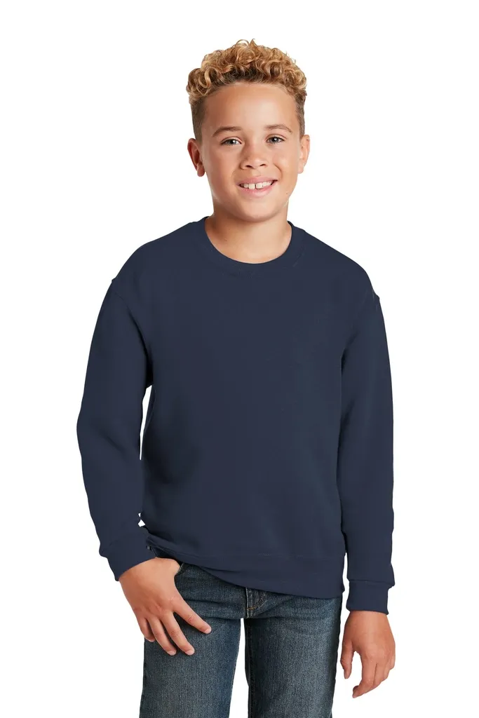 Jerzees® - Youth NuBlend® Crewneck Sweatshirt.  562B - additional view 7