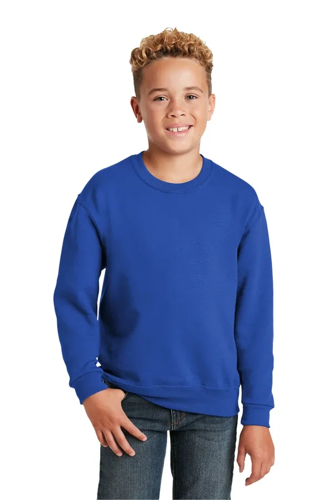 Jerzees® - Youth NuBlend® Crewneck Sweatshirt.  562B - additional view 9