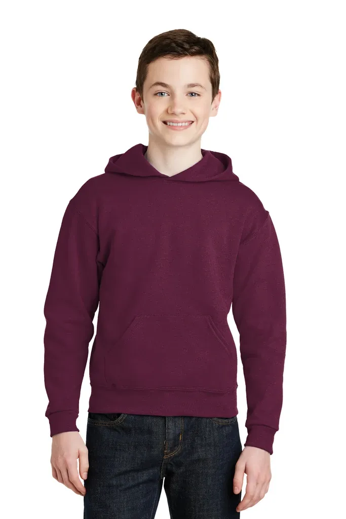 Jerzees® - Youth NuBlend® Pullover Hooded Sweatshirt.  996Y - additional view 11