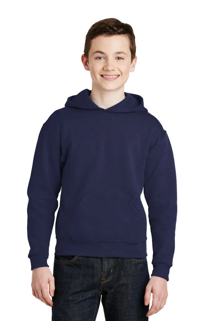 Jerzees® - Youth NuBlend® Pullover Hooded Sweatshirt.  996Y - additional view 16
