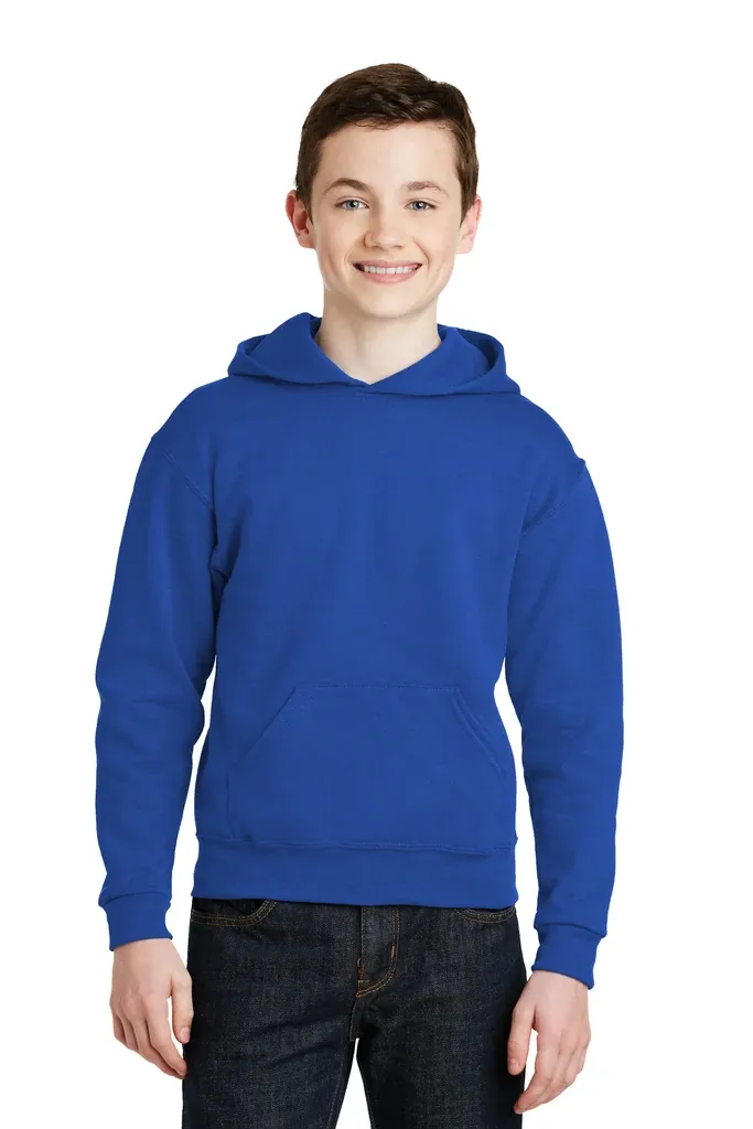 Jerzees® - Youth NuBlend® Pullover Hooded Sweatshirt.  996Y - additional view 10