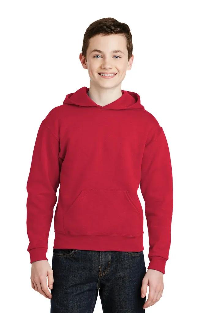 Jerzees® - Youth NuBlend® Pullover Hooded Sweatshirt.  996Y - additional view 5
