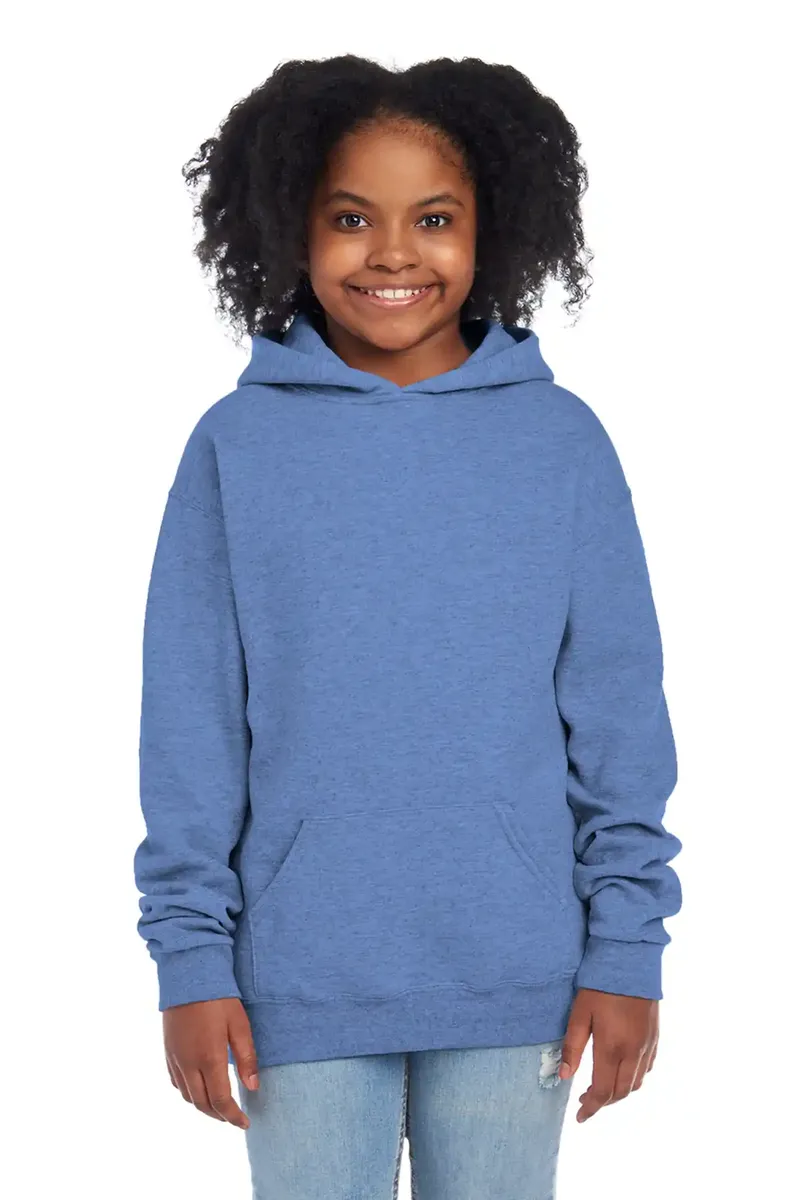Jerzees® - Youth NuBlend® Pullover Hooded Sweatshirt.  996Y - additional view 6