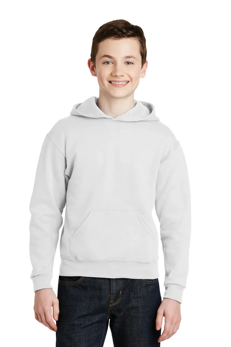 Jerzees® - Youth NuBlend® Pullover Hooded Sweatshirt.  996Y - additional view 4