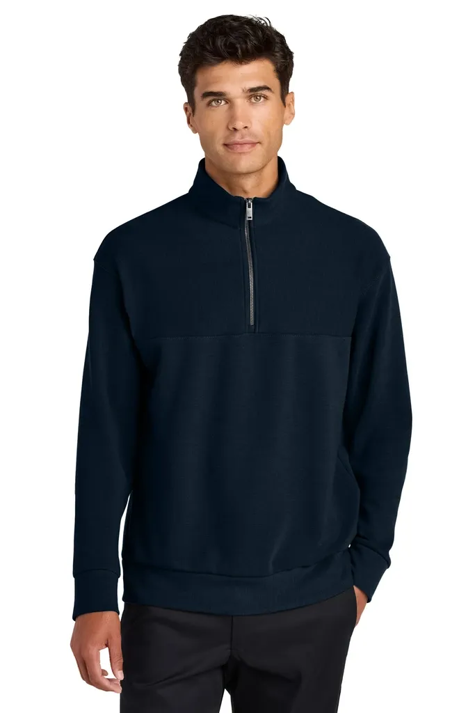 Mercer+Mettle® Linear Texture 1/4-Zip MM3040 - additional view 3