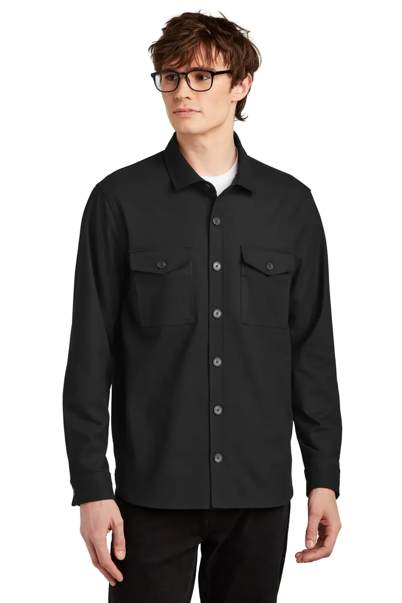 Mercer+Mettle® Long Sleeve Twill Overshirt MM2020 - additional view 1