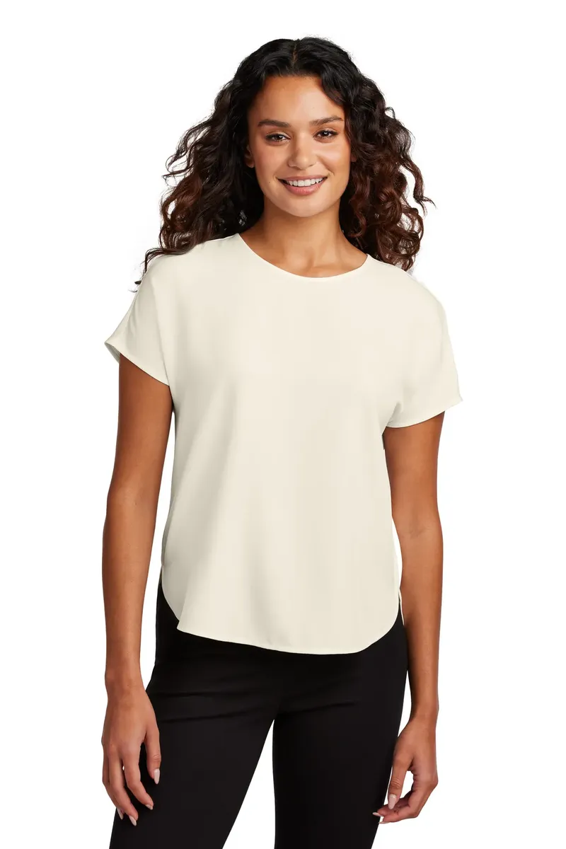 Mercer+Mettle® Women's Stretch Crepe Crew MM2015 - additional view 3