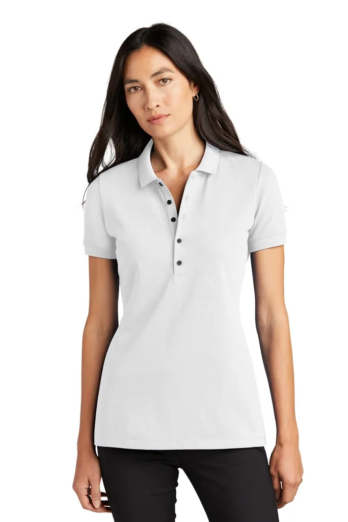 Mercer+Mettle® Women's Stretch Heavyweight Pique Polo MM1001 - additional view 2