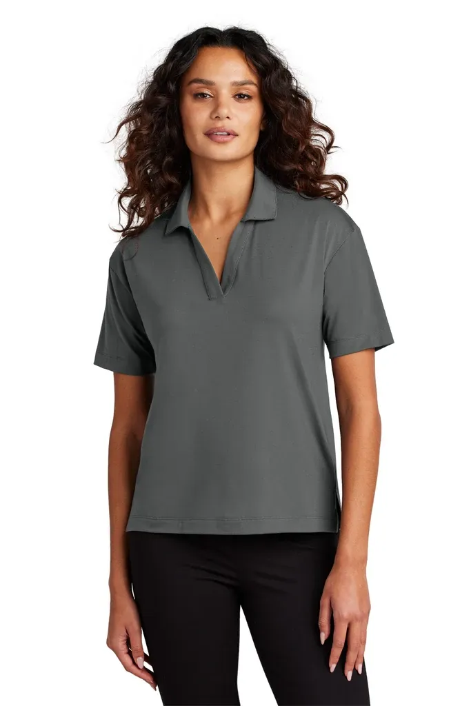 Mercer+Mettle® Women's Stretch Jersey Polo MM1015 - additional view 1