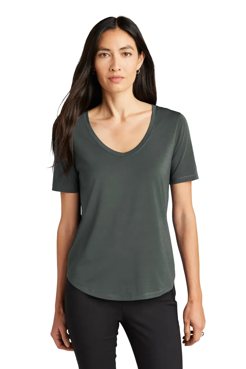 Mercer+Mettle® Women's Stretch Jersey Relaxed Scoop MM1017 - additional view 2
