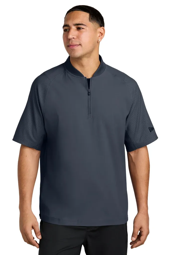 New Era ® Cage Short Sleeve 1/4-Zip Jacket. NEA600 - additional view 5