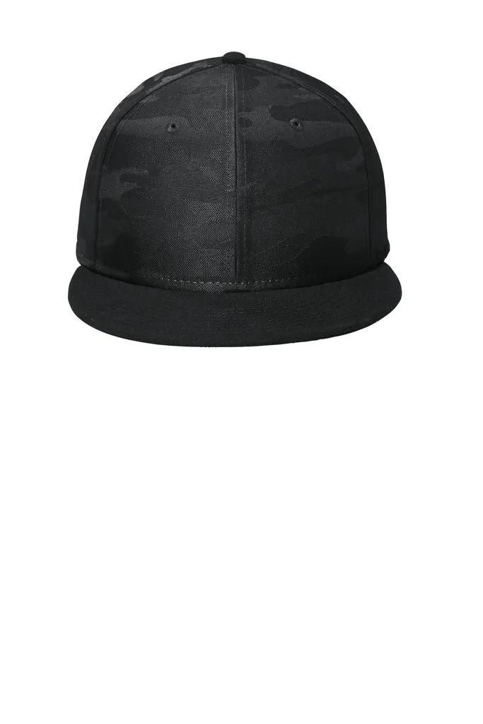 New Era ® Camo Flat Bill Snapback Cap NE407 - additional view 3