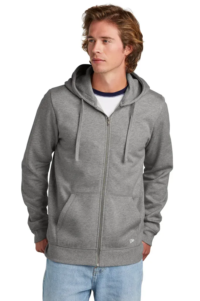 New Era® Comeback Fleece Full-Zip Hoodie NEA551 - additional view 1