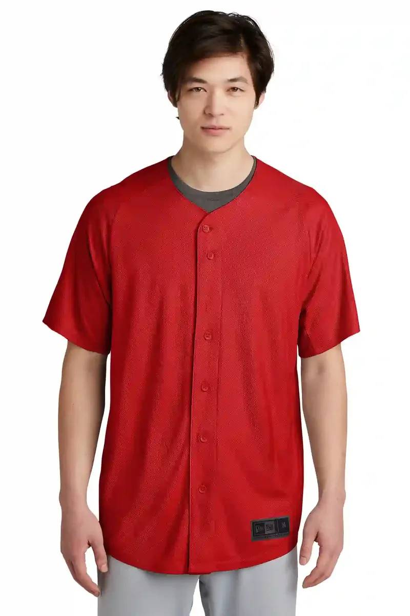 New Era ® Diamond Era Full-Button Jersey. NEA220 - additional view 7