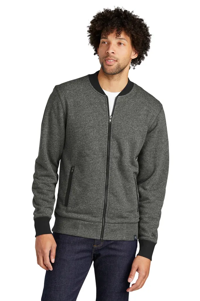 New Era ® French Terry Baseball Full-Zip. NEA503 - additional view 2