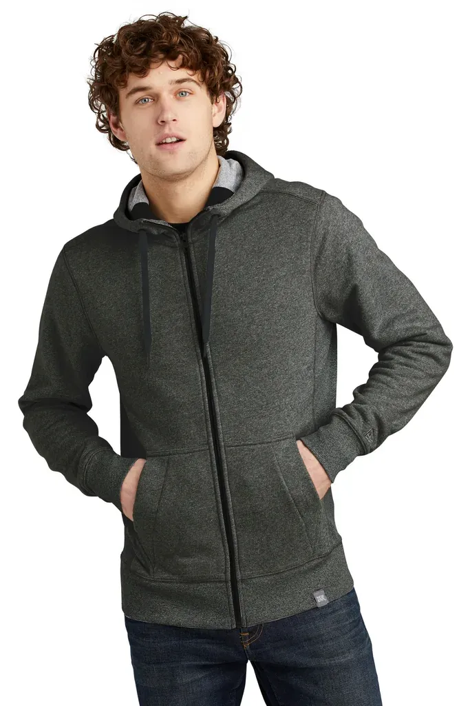 New Era ® French Terry Full-Zip Hoodie. NEA502 - additional view 1