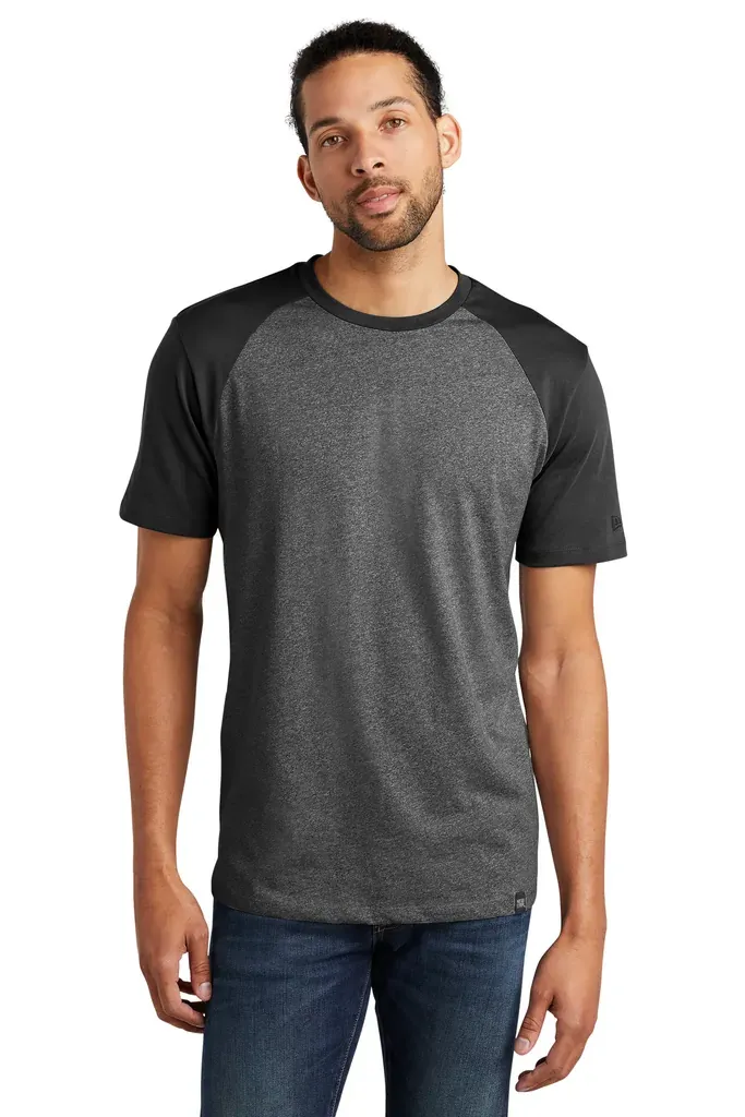 New Era ® Heritage Blend Varsity Tee. NEA107 - additional view 2