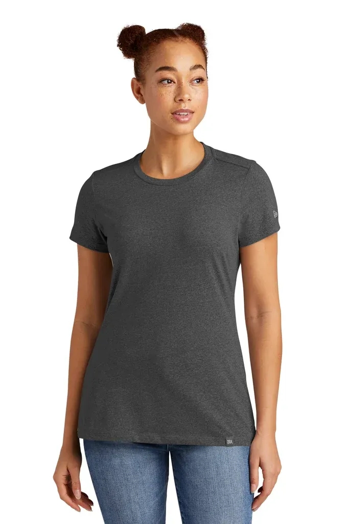 New Era ® Ladies Heritage Blend Crew Tee. LNEA100 - additional view 4