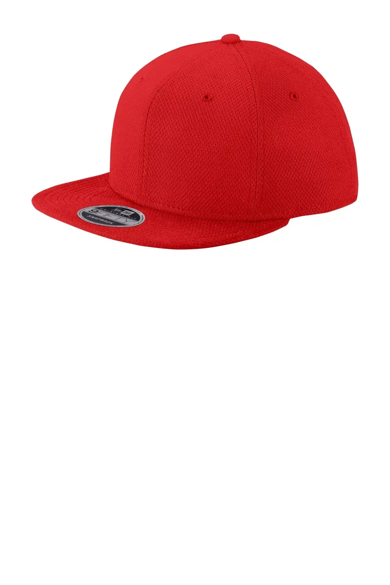 New Era ® Original Fit Diamond Era Flat Bill Snapback Cap. NE404 - additional view 2