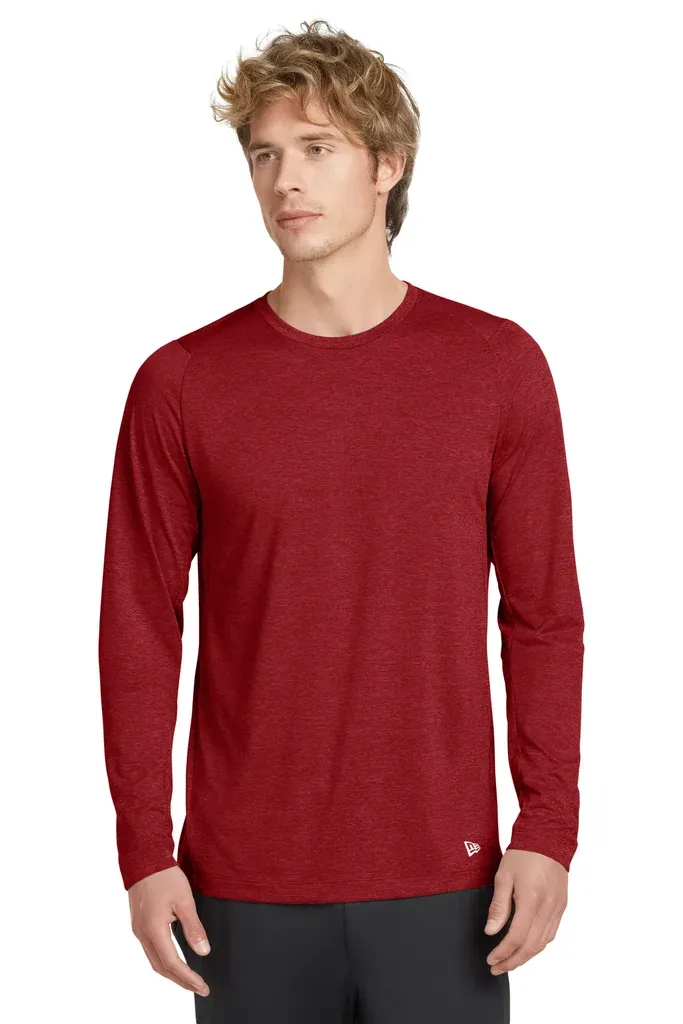 New Era ® Series Performance Long Sleeve Crew Tee. NEA201 - additional view 6