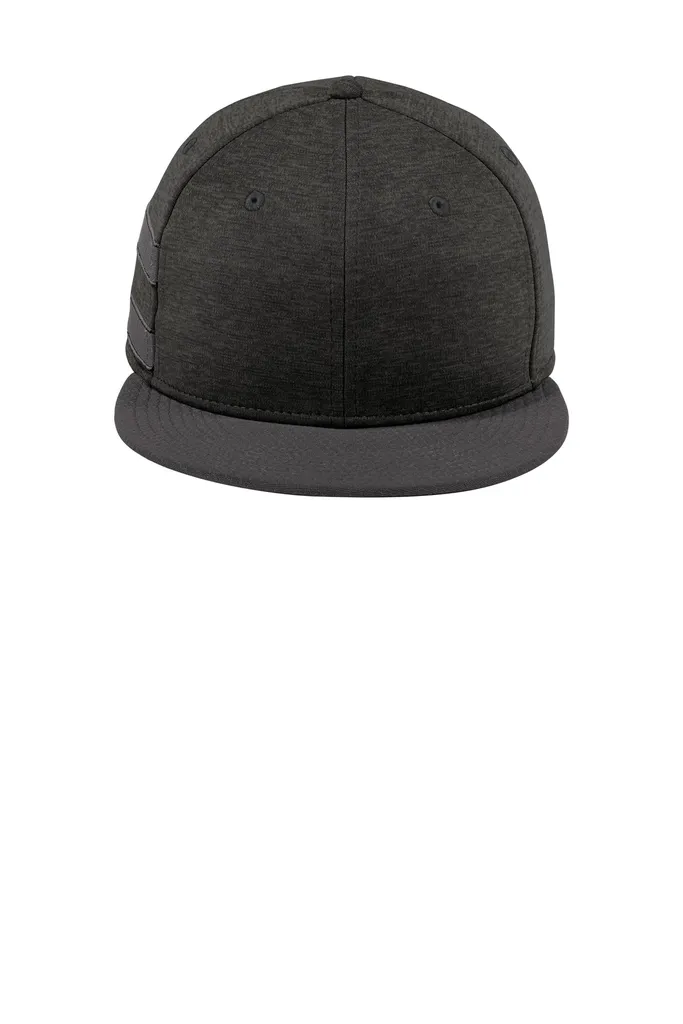 New Era ® Shadow Heather Striped Flat Bill Snapback Cap NE408 - additional view 5