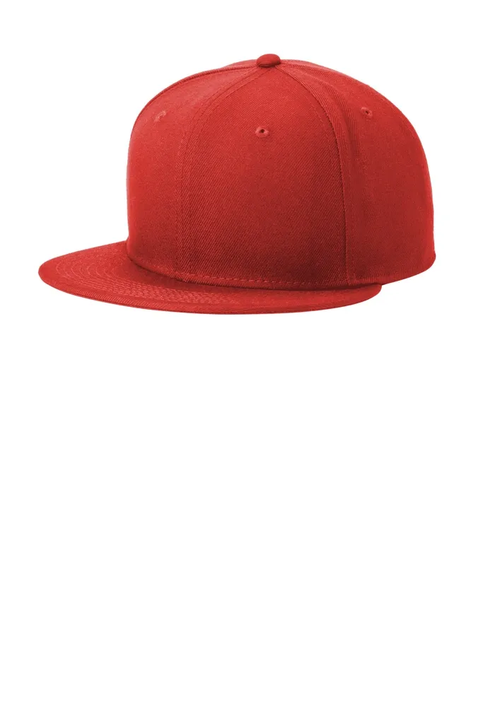 New Era® Standard Fit Flat Bill Snapback Cap NE4020 - additional view 2
