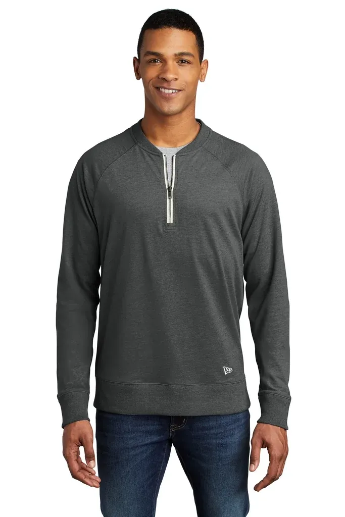 New Era ® Sueded Cotton Blend 1/4-Zip Pullover NEA123 - additional view 3