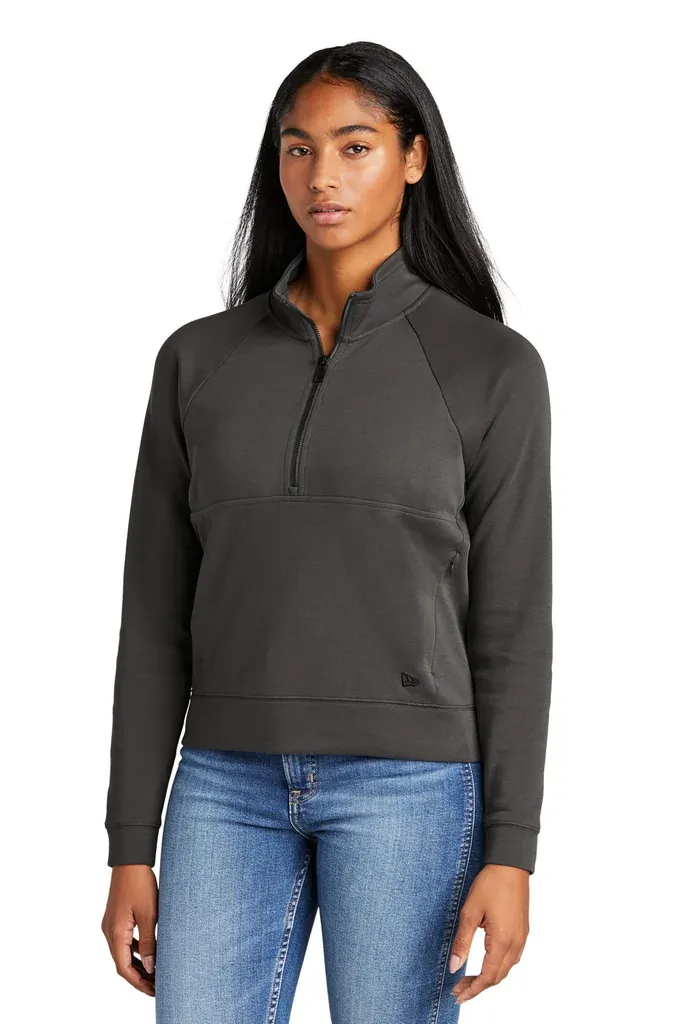 New Era® Women's STS 1/2-Zip LNEA541 - additional view 1