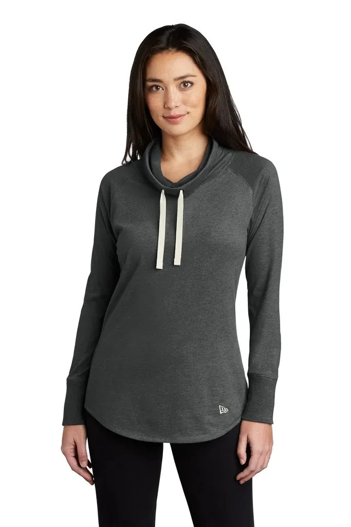 New Era ® Women's Sueded Cotton Blend Cowl Tee LNEA123 - additional view 1
