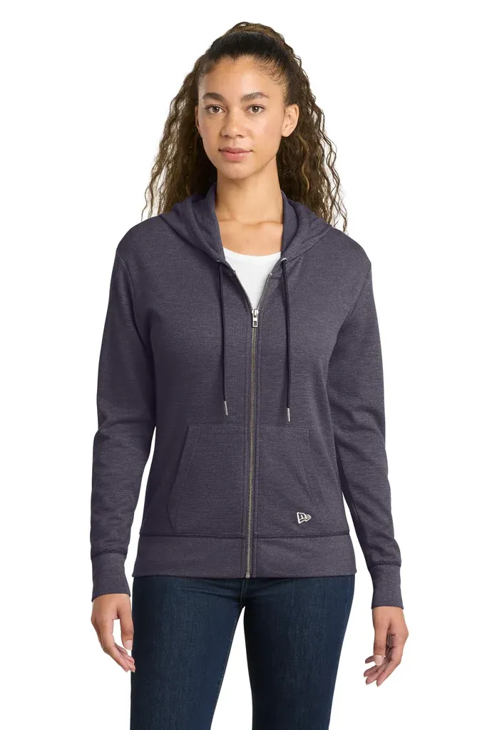 New Era® Women's Thermal Full-Zip Hoodie LNEA141 - additional view 1