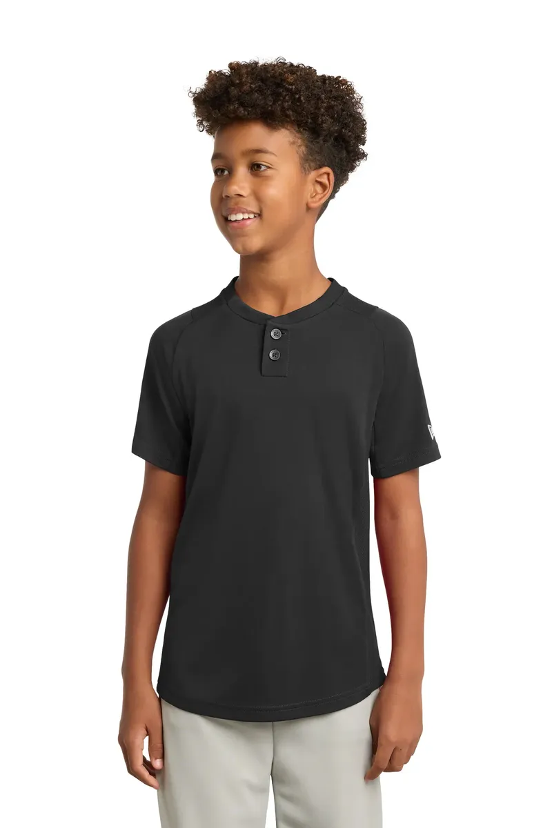 New Era ® Youth Diamond Era 2-Button Jersey. YNEA221 - additional view 6