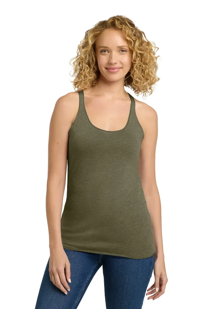 Next Level Apparel®  Women's Tri-Blend Racerback Tank. NL6733 - additional view 3