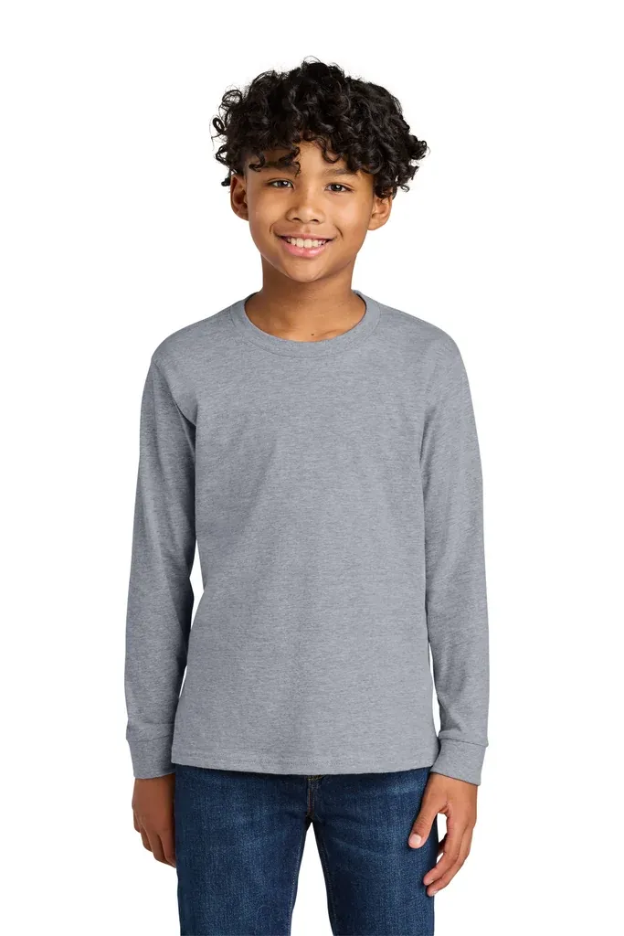 Next Level Apparel® Youth Cotton Long Sleeve Tee NL3311 - additional view 4