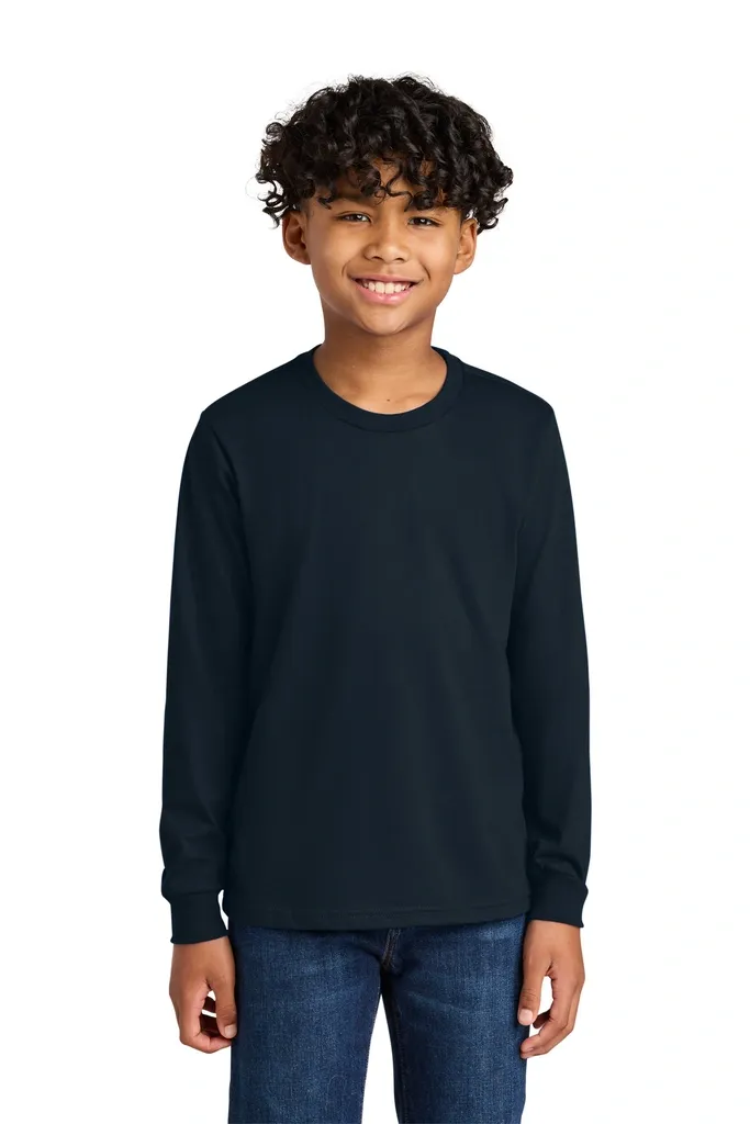 Next Level Apparel® Youth Cotton Long Sleeve Tee NL3311 - additional view 3