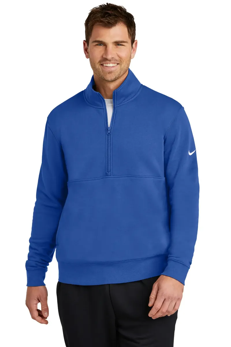 Nike Club Fleece Sleeve Swoosh 1/2-Zip NKDX6718 - additional view 6