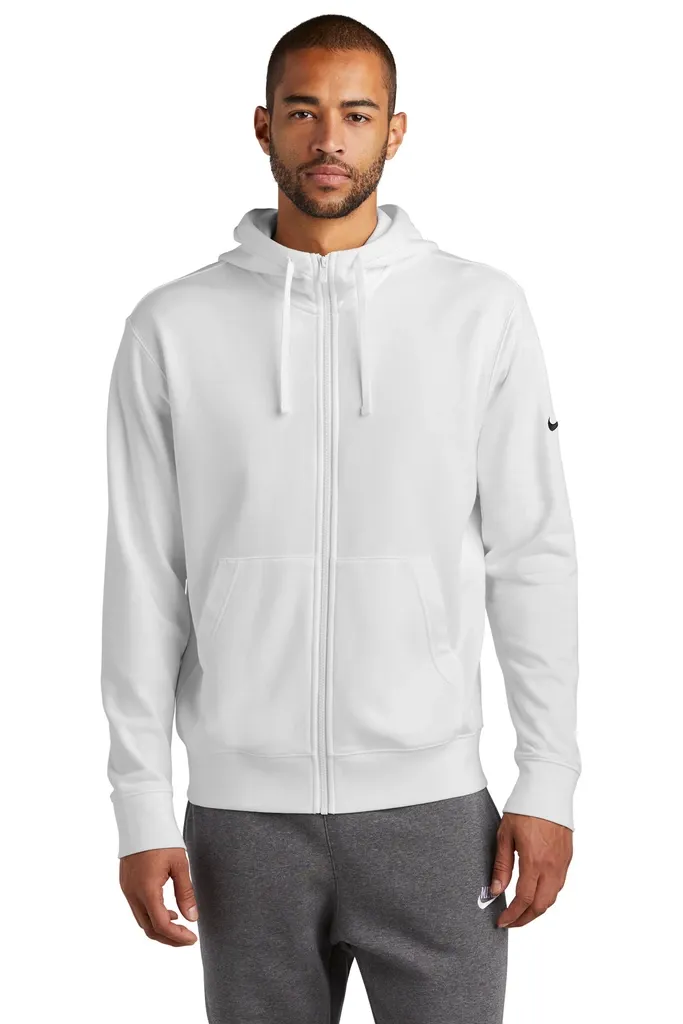 Nike Club Fleece Sleeve Swoosh Full-Zip Hoodie NKDR1513 - additional view 2