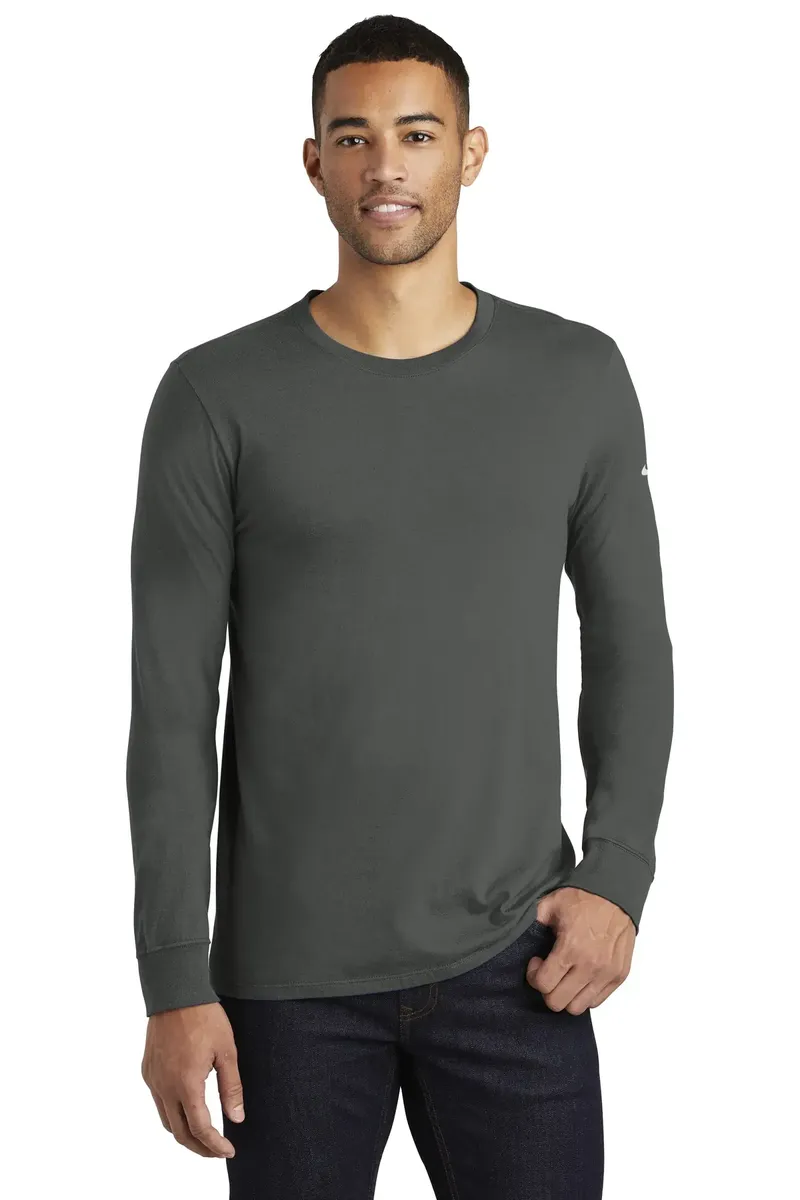 Nike Core Cotton Long Sleeve Tee. NKBQ5232 - additional view 5