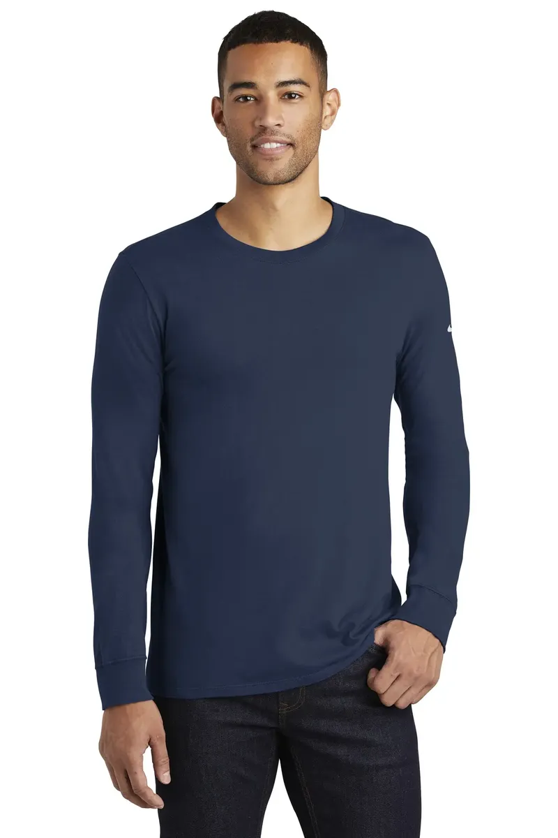 Nike Core Cotton Long Sleeve Tee. NKBQ5232 - additional view 2
