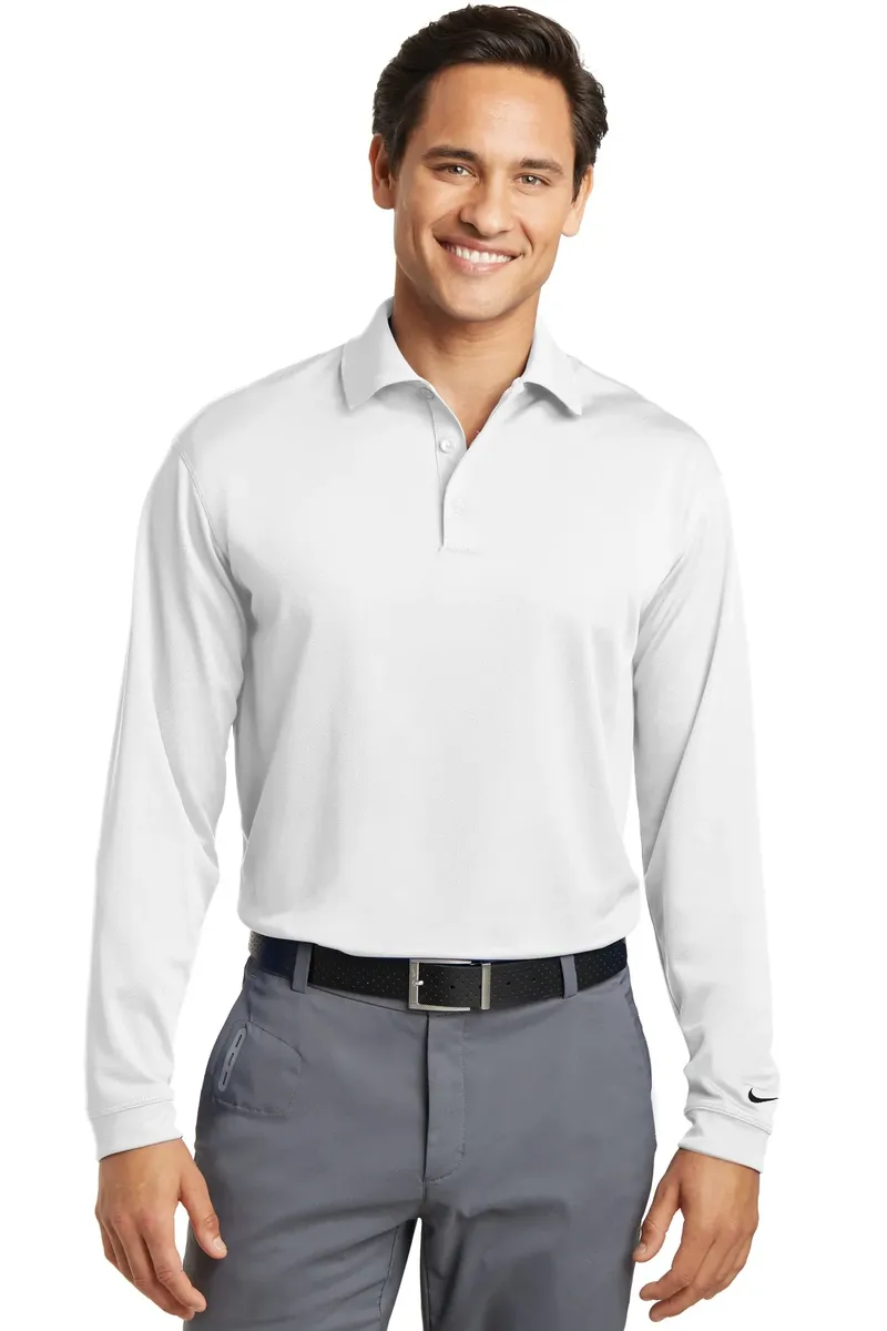 Nike Long Sleeve Dri-FIT Stretch Tech Polo. 466364 - additional view 1