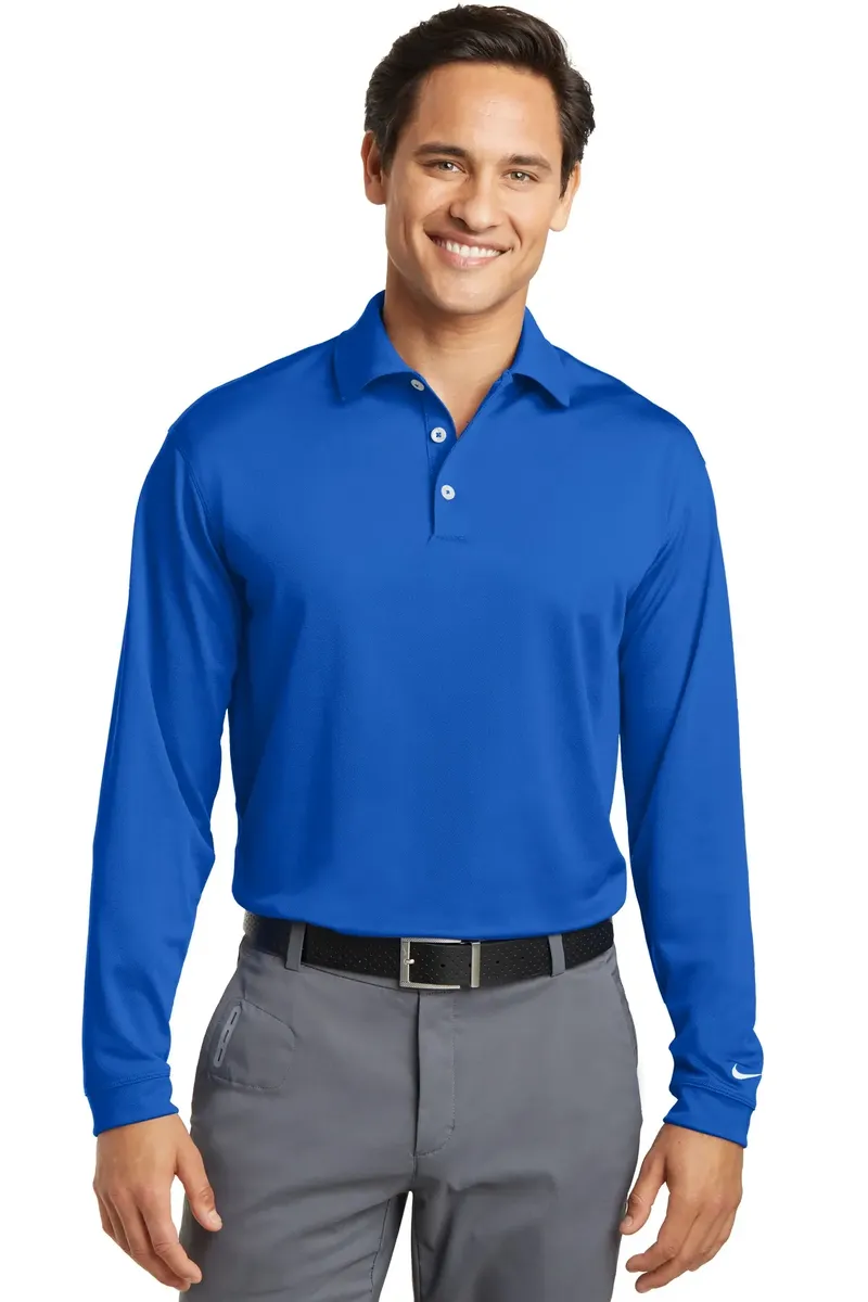 Nike Tall Long Sleeve Dri-FIT Stretch Tech Polo. 604940 - additional view 3