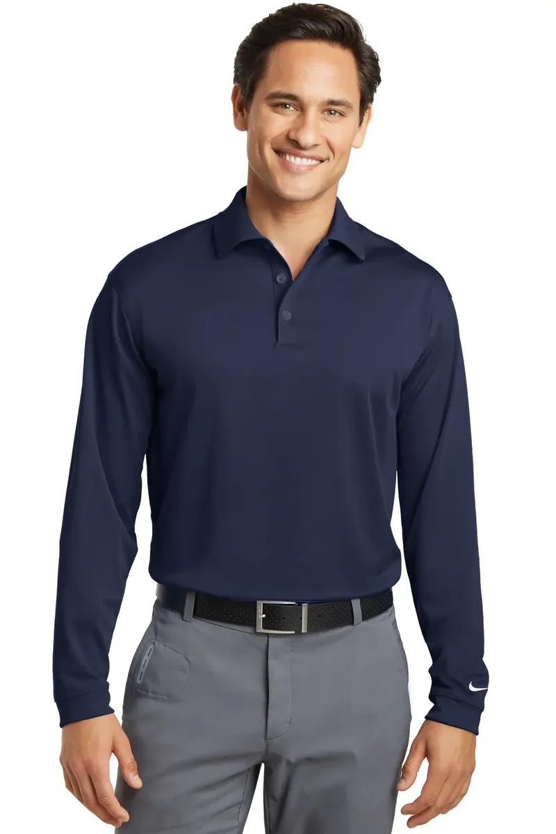 Nike Tall Long Sleeve Dri-FIT Stretch Tech Polo. 604940 - additional view 2