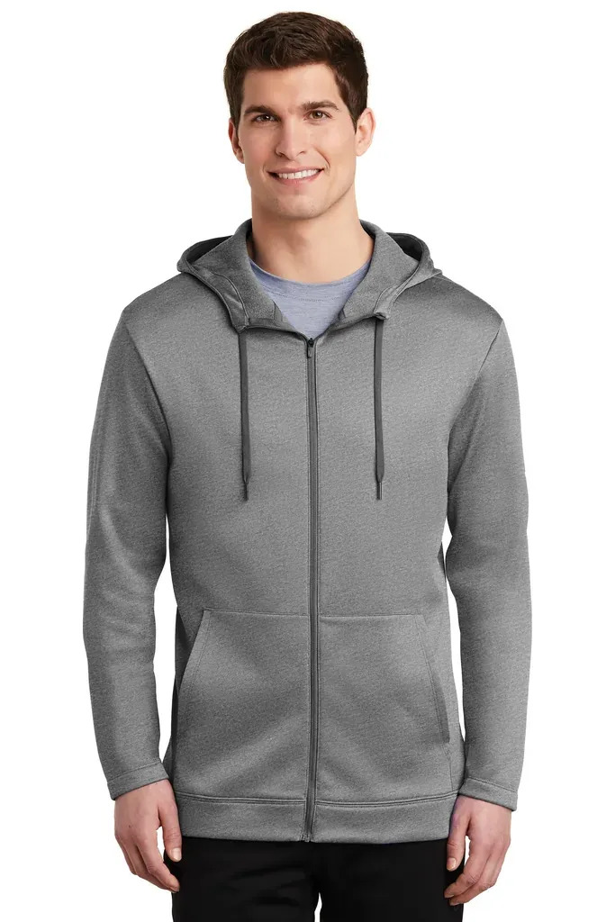 Nike Therma-FIT Full-Zip Fleece Hoodie. NKAH6259 - additional view 3