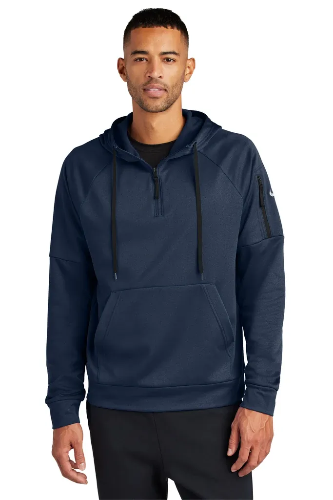 Nike Therma-FIT Pocket 1/4-Zip Fleece Hoodie NKFD9742 - additional view 2
