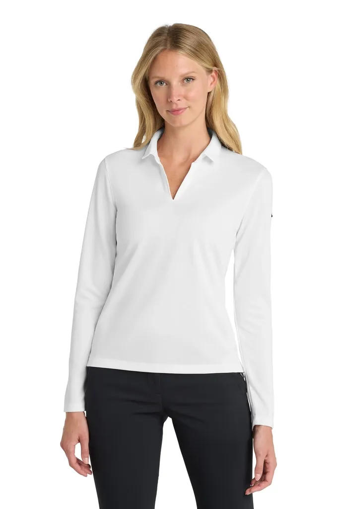 Nike Women's Dri-FIT Micro Pique 2.0 Long Sleeve Polo NKDC2105 - additional view 3