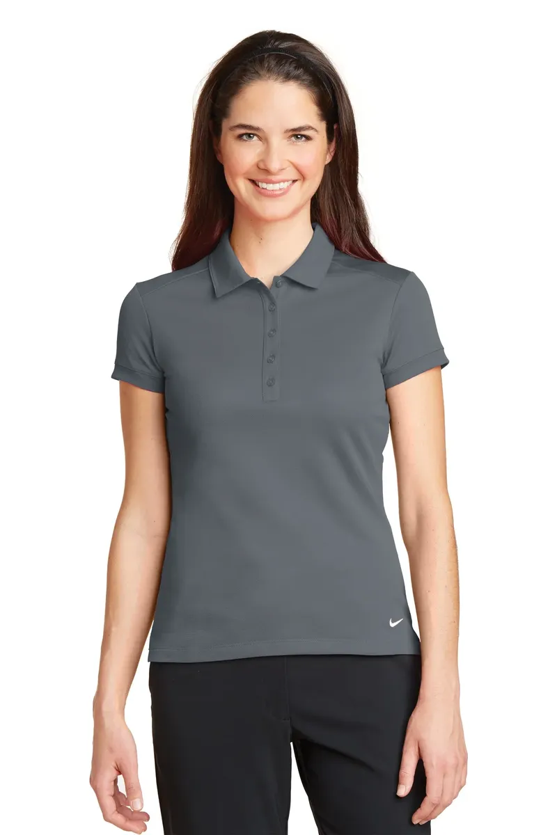 Nike Women's Dri-FIT Solid Icon Pique Modern Fit Polo.  746100 - additional view 5