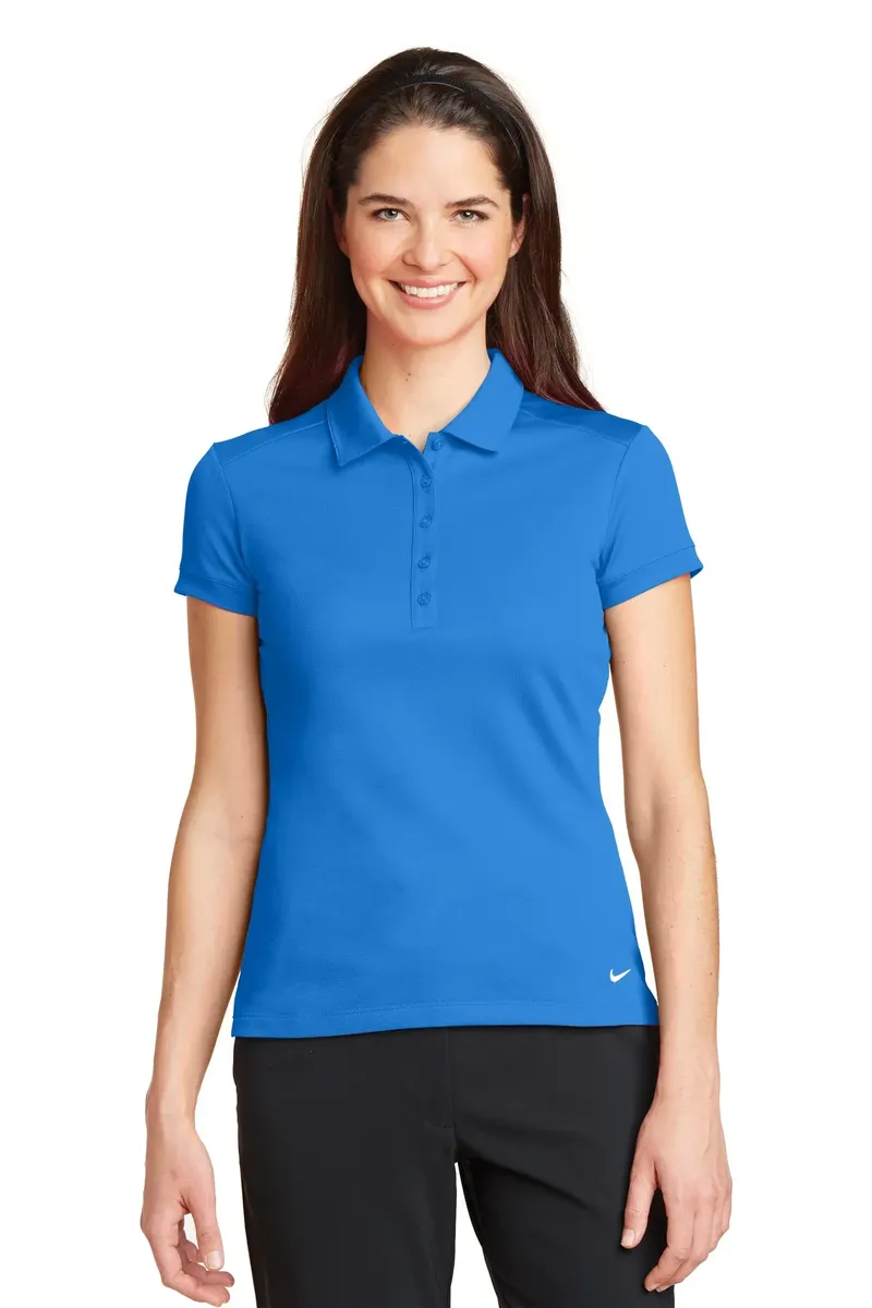 Nike Women's Dri-FIT Solid Icon Pique Modern Fit Polo.  746100 - additional view 4
