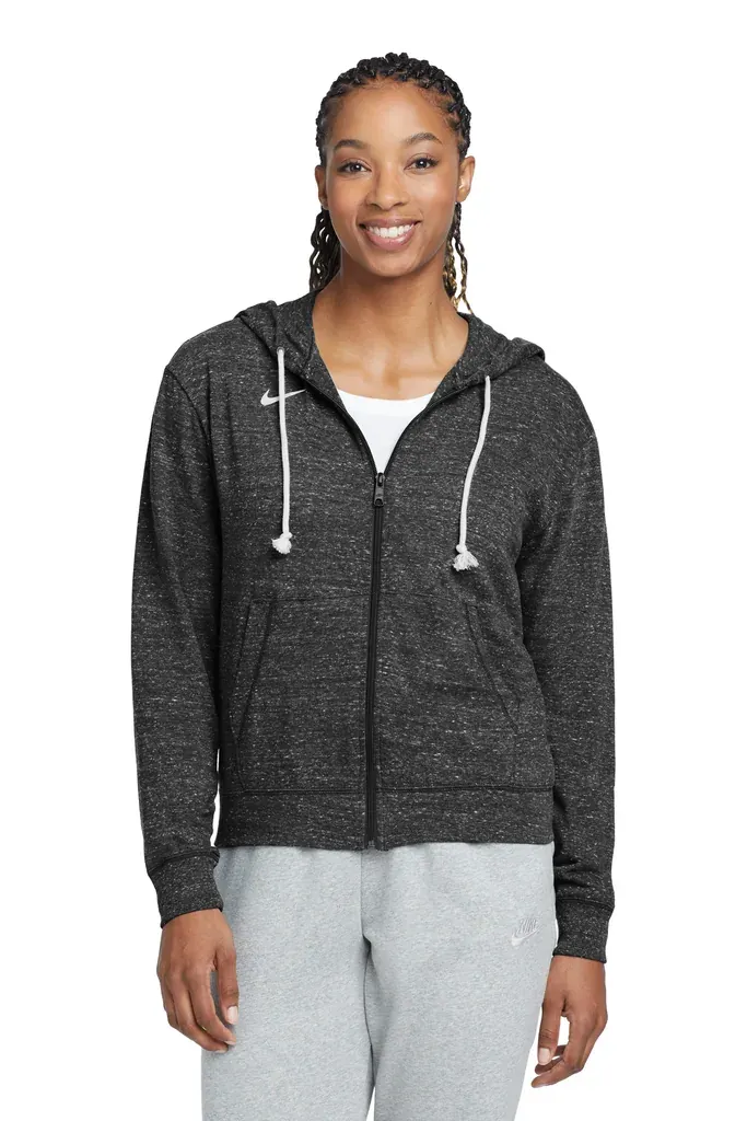 Nike Women's Gym Vintage Full-Zip Hoodie CN9402 - additional view 1
